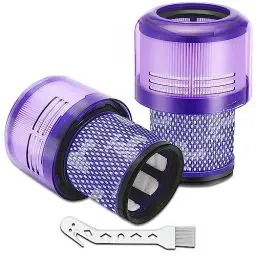 Produktbild: Laukowind 2Stück Filter für Dyson V11 Absolute Torque Drive Animal,V15 Detect,SV14,SV22 Staubsauger,Waschbar Ersatzfilter Zubehör für Dyson Akku Staubsauger # DY970013-02 & 97001302