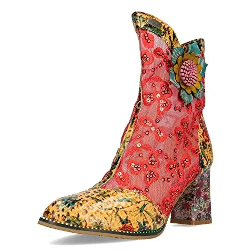 Produktbild: LAURA VITA Damen LEDAO 123 Heeled Sandal, Rouge, 37 EU
