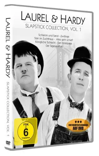 Produktbild: Laurel & Hardy - Slapstick Collection Vol. 1(7 Kurzfilme auf 1 DVD)