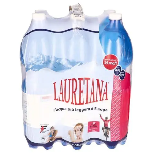Produktbild: Lauretana Mineralwasser EINWEG (6 x 1,5 l)