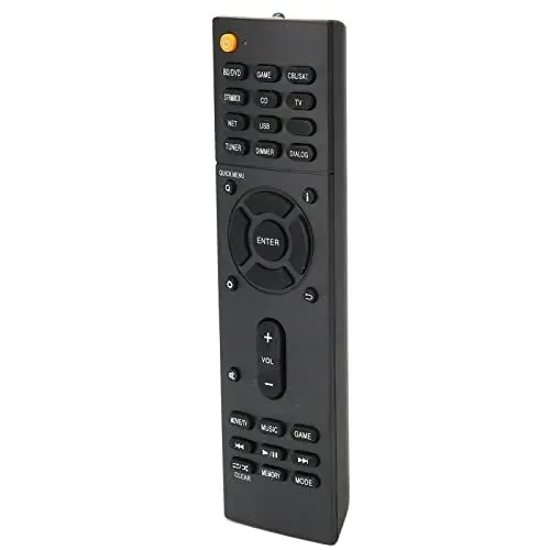 Produktbild: Lautsprecher-Fernbedienung, Schwarz, Batteriebetrieben, Soundbar-Fernbedienung, ABS-empfindlich, Ergonomisch, Verschleißfest, Einfacher Zugang für SBT A500, für LS B50