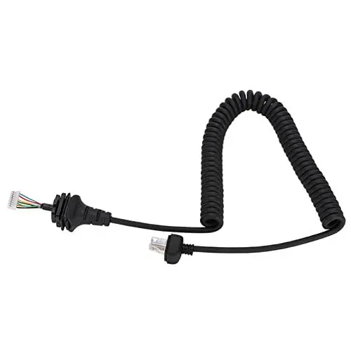 Produktbild: Lautsprecher-Mikrofon-Handkabel, Kabel HM152, Handmikrofon, Mikrofon-Ersatz und Umgebung, Passend für ICOM Radio HM 152