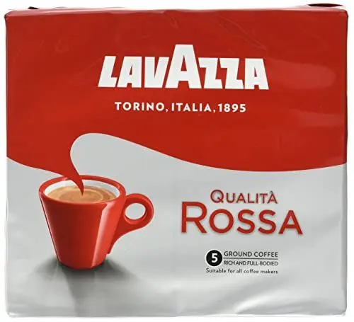 Produktbild: Lavazza Gemahlener Kaffee - Qualità Rossa (500 g)