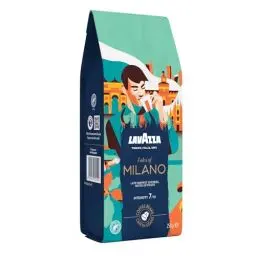 Produktbild: Lavazza, Tales of Milano, Kaffeebohnen, Ideal für Espresso-Kaffeemaschinen, mit Aroma Noten von Honig und getrockneten Früchten, 100% Arabica, Intensität 7/10, Hell Röstgrad, 250 g