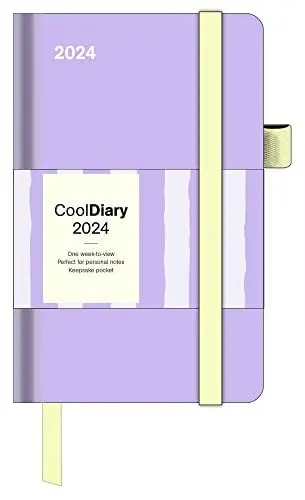 Produktbild: Lavender 2024 - Diary - Buchkalender - Taschenkalender - 9x14: Cool Diary