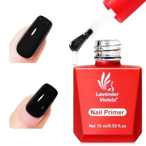 Produktbild: Lavender Violets 15ml Nail Primer Nagel Zubereitung Dehydrator für Acrilnägel Acrylpulver Gel Nail Polish Maniküre A108