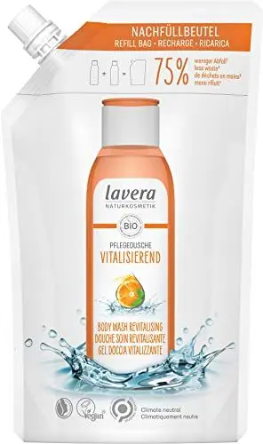 Produktbild: Lavera Nachfüllbeutel Pflegedusche Vitalisierend, 0,5 l
