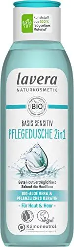 Produktbild: Lavera Pflegedusche 2in1, Bio-Aloe Vera und pflanzliches Keratin, 250 ml