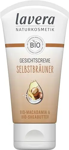 Produktbild: lavera Selbstbräunungscreme Gesicht - Selbstbräuner - natürliche Bräune - feuchtigkeitsspendend - vegan - Naturkosmetik - 50 ml