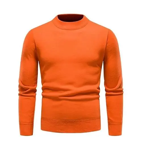 Produktbild: Lay U HOME Männer s Pullover Weiche Pullover Winter e Rong Shirts Kleidung Gestrickte Warme Kalte Bluse Slim Fit Unten Shirts