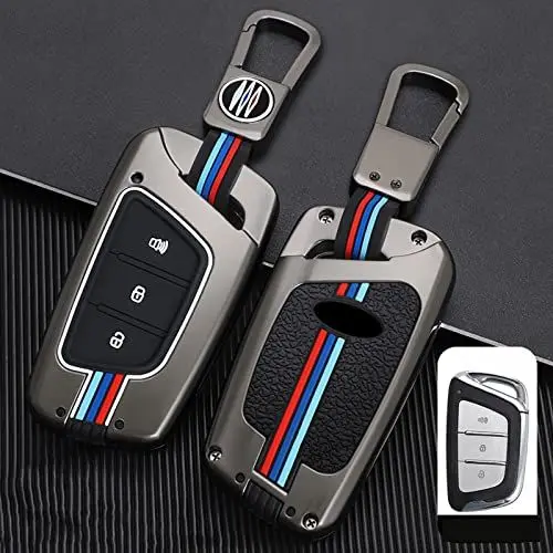 Produktbild: LAYGU Autoschlüssel-Abdeckungs-Fall-Abdeckungs-Smart-Remote-Schlüsselanhänger- Halter-Schale, für JAC T50 S2 S3 S4 S5 S7 Zubehör
