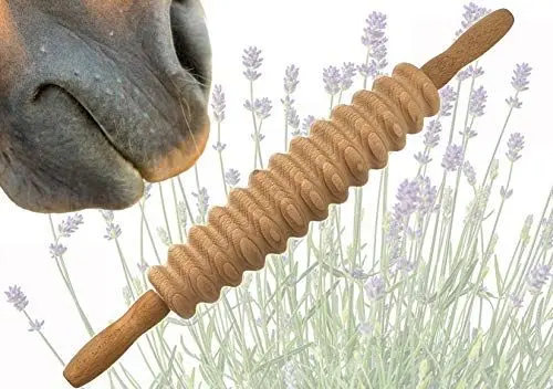 Produktbild: LaziRoll® 4d - Faszienrolle Pferd/Hund/Mensch mit Lavendelduft (groß gerillt)