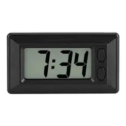 Produktbild: LCD Digital Tisch Auto Armaturenbrett, Kleine Uhr, Kleine Digitaluhr, Batteriebetrieben, Schreibtisch, Elektronische Uhr, Datum, Uhrzeit, Kalenderanzeige