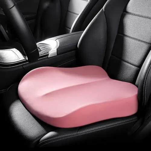 Produktbild: LCJHVR Auto Sitzerhöhung Kissen für Nio Firefly 2025,Ergonomisches Gedächtnis Schaum Hebekissen Anti Rutsch Waschbares Komfortables Universal Innenausstattung,Pink