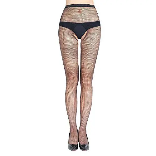 Produktbild: LCpddajlspig Netzstrumpfhose Schwarz XXL Sexy Hohe Taille Schwarz Netzstrümpfe Strumpfhose Fishnet Schenkelhohe Elastisch Fischernetz Strumpfhosen Strümpfe Stockings Netzhosen