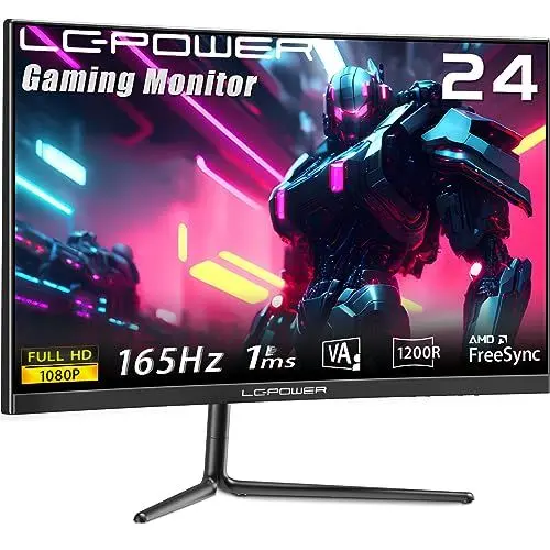 Produktbild: LC-Power LC-M24-FHD-165-C Gaming Monitor 23,6