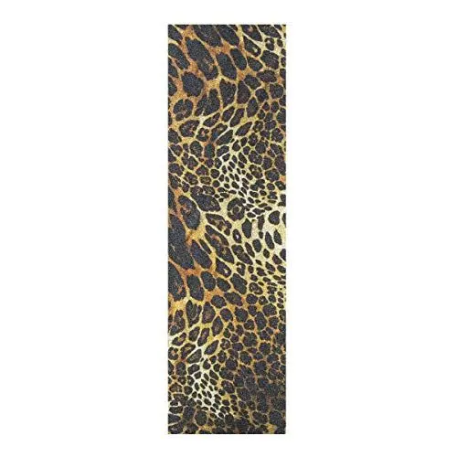 Produktbild: LDIYEU Goldener Leopard Kunst Skateboard Griptape rutschfest Selbstklebend Longboard Griptapes Aufkleber Griffband 33