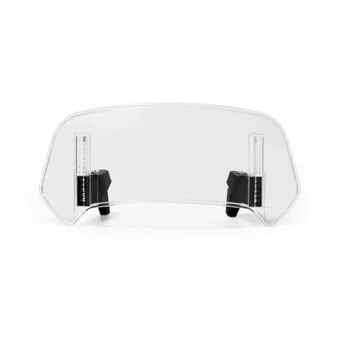 Produktbild: LDJSNC Motorrad Windschild für Suzuki DL650 V Strom 650 XT 650XT Vstrom650 – Clip-On Verstellbare Windschutzscheibe, Windabweiser Schutz für Komfort und Stabilität, Erweiterung für Windschutz