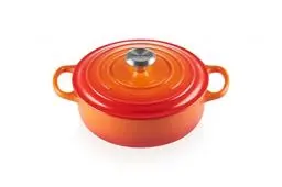 Produktbild: LE CREUSET 21179240902430 Risottotopf, Gusseisen, 3.1 liters, Ofenrot