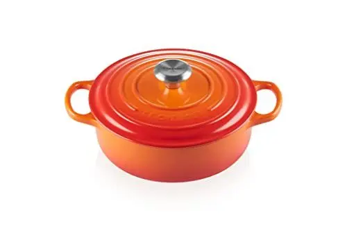 Produktbild: LE CREUSET 21179240902430 Risottotopf, Gusseisen, 3.1 liters, Ofenrot