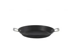 Produktbild: Le Creuset Aluminium-Antihaft Paellapfanne, Ø 32 cm, Für alle Herdarten inkl. Induktion geeignet, Anthrazit/Silber, 52101320010101