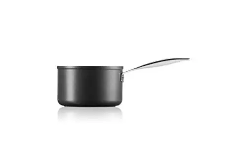 Produktbild: Le Creuset Aluminium-Antihaft Stielkasserolle, 51108180010002, Schwarz