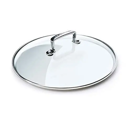 Produktbild: Le Creuset Deckel Aluminium-Antihaft Glasdeckel für Wok, Ø 32 cm, 96200832000000, Schwarz