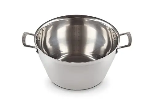 Produktbild: Le Creuset Einkochtopf aus 3-ply Edelstahl, Ø 30 cm, Für alle Herdarten inkl. Induktion geeignet, Silber, 96204130001000