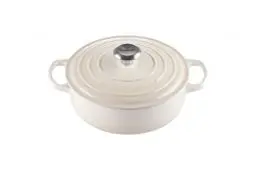 Produktbild: Le Creuset Gourmet Bräter aus Gusseisen, 24 cm, Meringue, 21179247164430