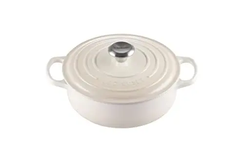 Produktbild: Le Creuset Gourmet Bräter aus Gusseisen, 24 cm, Meringue, 21179247164430