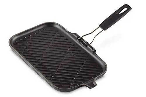 Produktbild: Le Creuset Gusseisen-Grillpfanne, , Schwarzmatt, 20049000000400, Matt Schwarz, 36