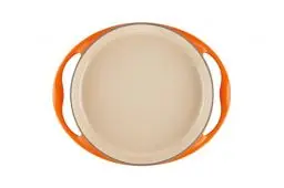 Produktbild: Le Creuset Gusseisen Tatin-Backform, Rund, Ø 28 cm, Für alle Herdarten inkl. Induktion geeignet, 2,6 Liter, Ofenrot, 20129280902460