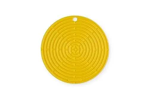 Produktbild: Le Creuset Runder Topflappen aus Silikon, ⌀ 20 cm, Nectar, 42404206720000