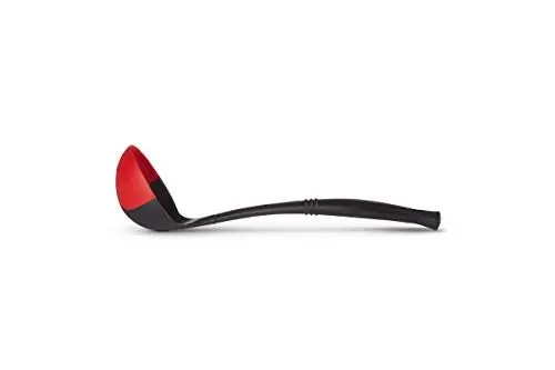 Produktbild: Le Creuset Schöpflöffel Premium Edge, Silikon/Nylon, Kirschrot, 93100400060008