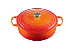 Produktbild: Le Creuset Signature Gourmet-Bräter aus Gusseisen, für alle Herdarten und Backöfen, 30 cm, 6,2 Liter, Ofenrot, 21179300902430