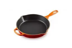 Produktbild: Le Creuset Signature Hohe Brat- und Servierpfanne aus Gusseisen, für alle Herdarten und Backöfen, 26 cm, 2 Liter, Ofenrot, 20187260900422