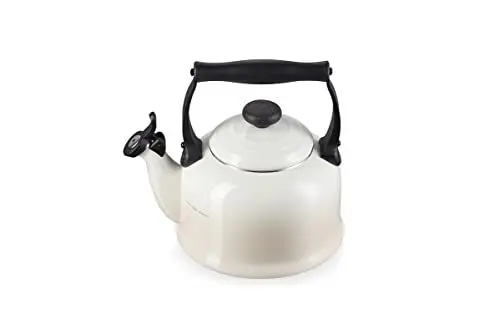 Produktbild: Le Creuset Wasserkessel Tradition, Füllmenge: 2,1 l, Emaillierter Stahl, Meringue, 40102027160000