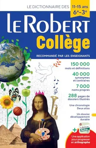 Produktbild: Le Robert College 2024: Monolingual French Dictionary for College Students (Le Robert Scolaire)