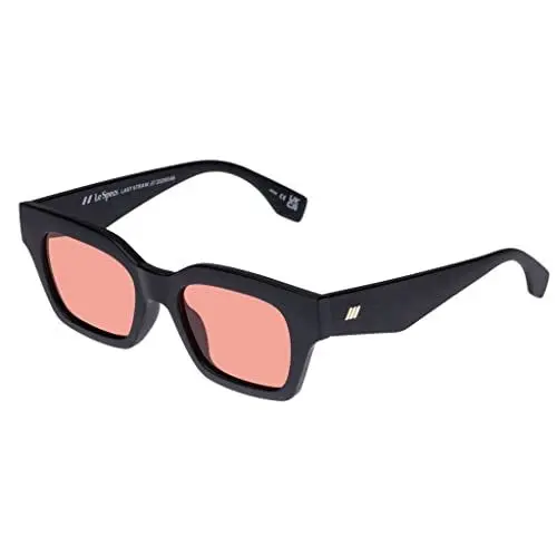 Produktbild: Le Specs LAST STRAW BLACK STRAW - Sonnenbrille für Damen und Herren Quadratische Rahmenform mit UV-Schutz LSU2229546