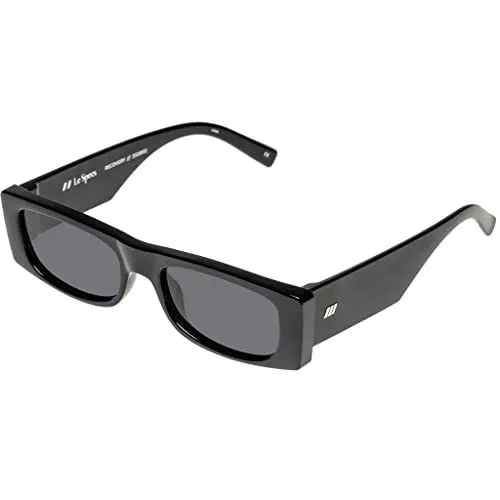 Produktbild: Le Specs RECOVERY BLACK - Sonnenbrille für Damen Rechteckige Rahmenform mit hohem UV-Schutz LSU2029512