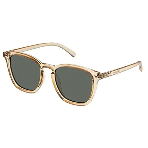 Produktbild: Le Specs BIG DEAL SAND - Sonnenbrille für Damen und Herren Runde Rahmenform mit hohem UV-Schutz LSP2202454