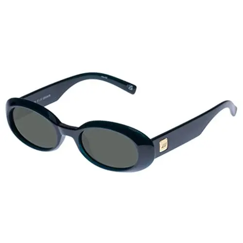 Produktbild: Le Specs WORK IT! EMERALD - Sonnenbrille für Damen Ovale Rahmenform mit hohem UV-Schutz LSP2202478
