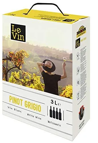 Produktbild: Le Vin Pinot Grigio Ungarn Bag-in-box (1 x 3 l)