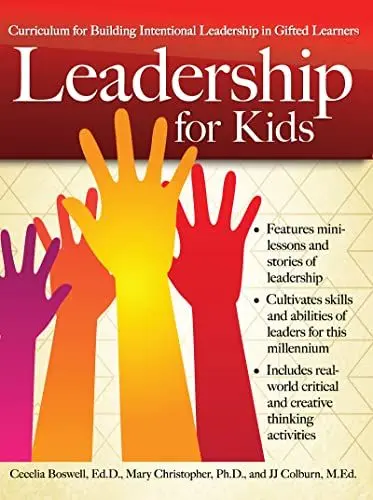 Produktbild: Leadership for Kids: Curriculum for Building Intentional Leadership in Gifted Learners (Grades 3-6)