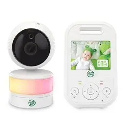 Produktbild: LeapFrog LF2513 Baby Monitor with Camera, Pan and Tilt Video Baby Monitor, 2.8 Inch Display, Night Vision, 300 m Long Range, 12H Long Battery Life Baby Monitor, Soothing Lullabies, 1080p
