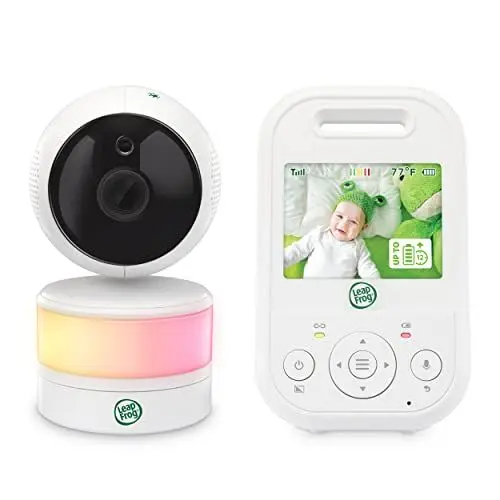 Produktbild: LeapFrog LF2513 Baby Monitor with Camera, Pan and Tilt Video Baby Monitor, 2.8 Inch Display, Night Vision, 300 m Long Range, 12H Long Battery Life Baby Monitor, Soothing Lullabies, 1080p