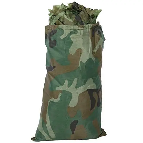 Produktbild: Leapiture 4 x 5 m Mesh-Tarnnetz, Tarnung, Woodlands, Tarnnetz, Abdeckung, Jalousien, digitales Tarnnetz, Grün für Outdoor, Camping, Dschungel