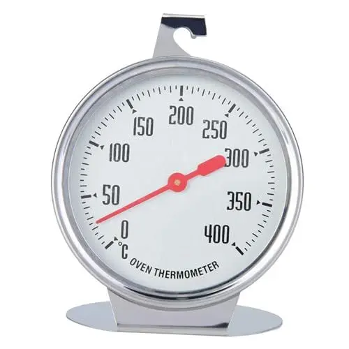 Produktbild: Leapiture Digitales Thermometer, Stand-up-Zifferblatt, Ofenthermometer, Edelstahl, großes Messgerät, Backzubehör, Echtzeitablesung