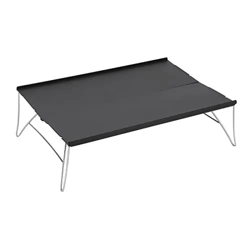 Produktbild: Leapiture Outdoor-Campingtisch, zusammenklappbarer Outdoor-Esstisch, kompakter Grilltisch, Mini-Outdoor-Klapptisch für Outdoor-Camping, Wandern