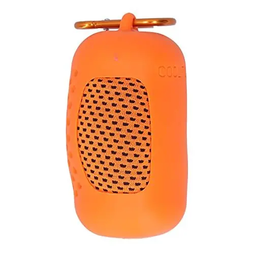 Produktbild: Leapiture Outdoor-Sporthandtuch, Sport- und Fitnessstudio-Handtuch, kühlendes Handtuch, tragbares, schnell trocknendes Polyester-Handtuch mit Silikonhülle für Fitness, Wandern,